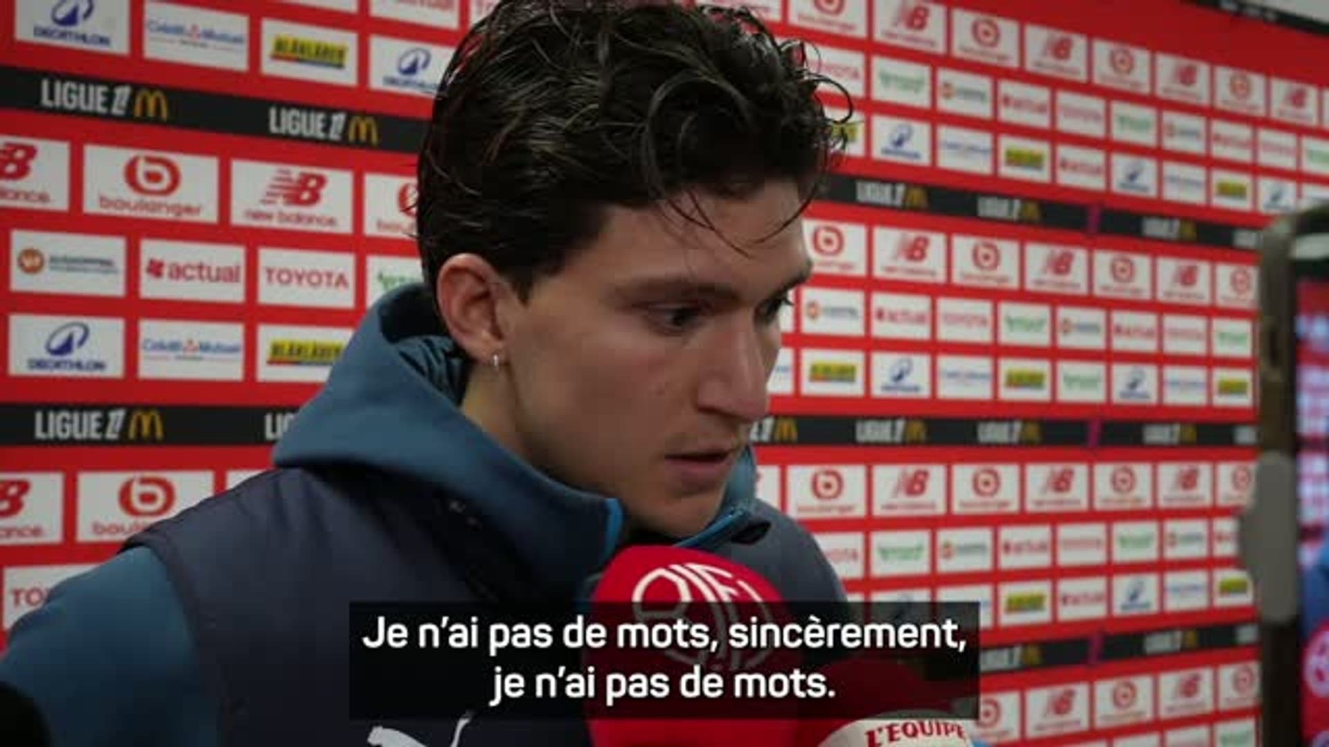 Ligue 1: Balerdi Calls First Half "A Disaster"