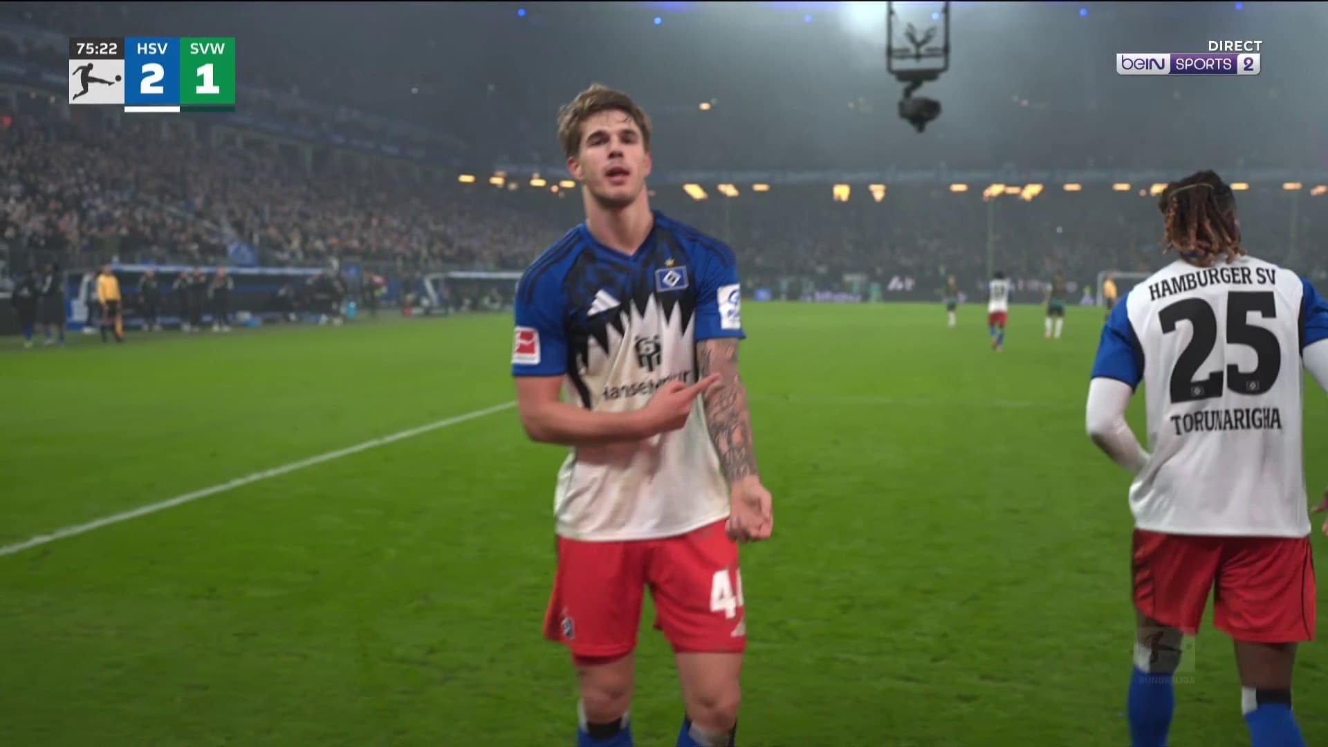Hamburg's Luka Vuskovic Scores Goal of the Year!