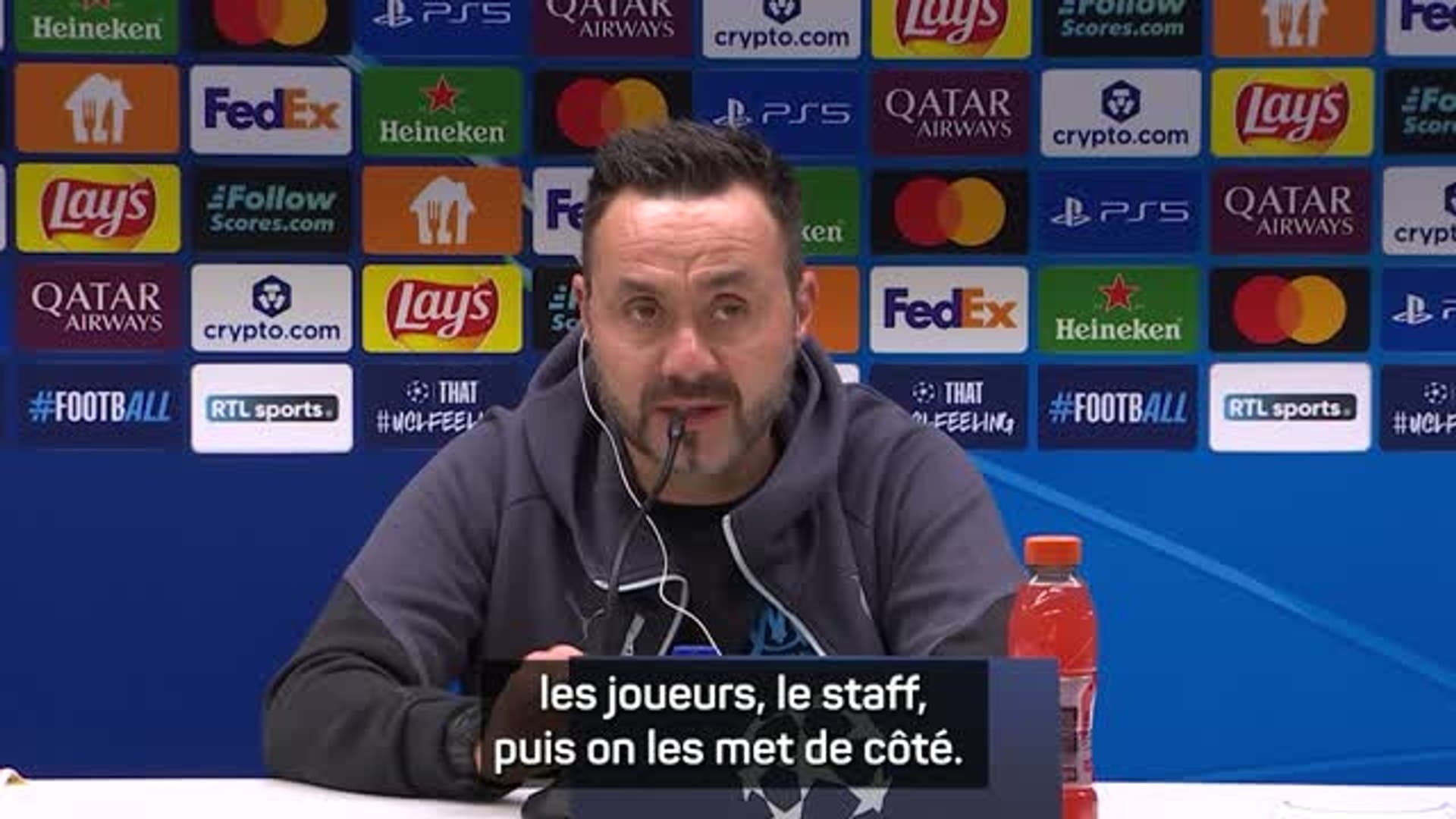 Champions League: De Zerbi Calls It "A Crucial Match"