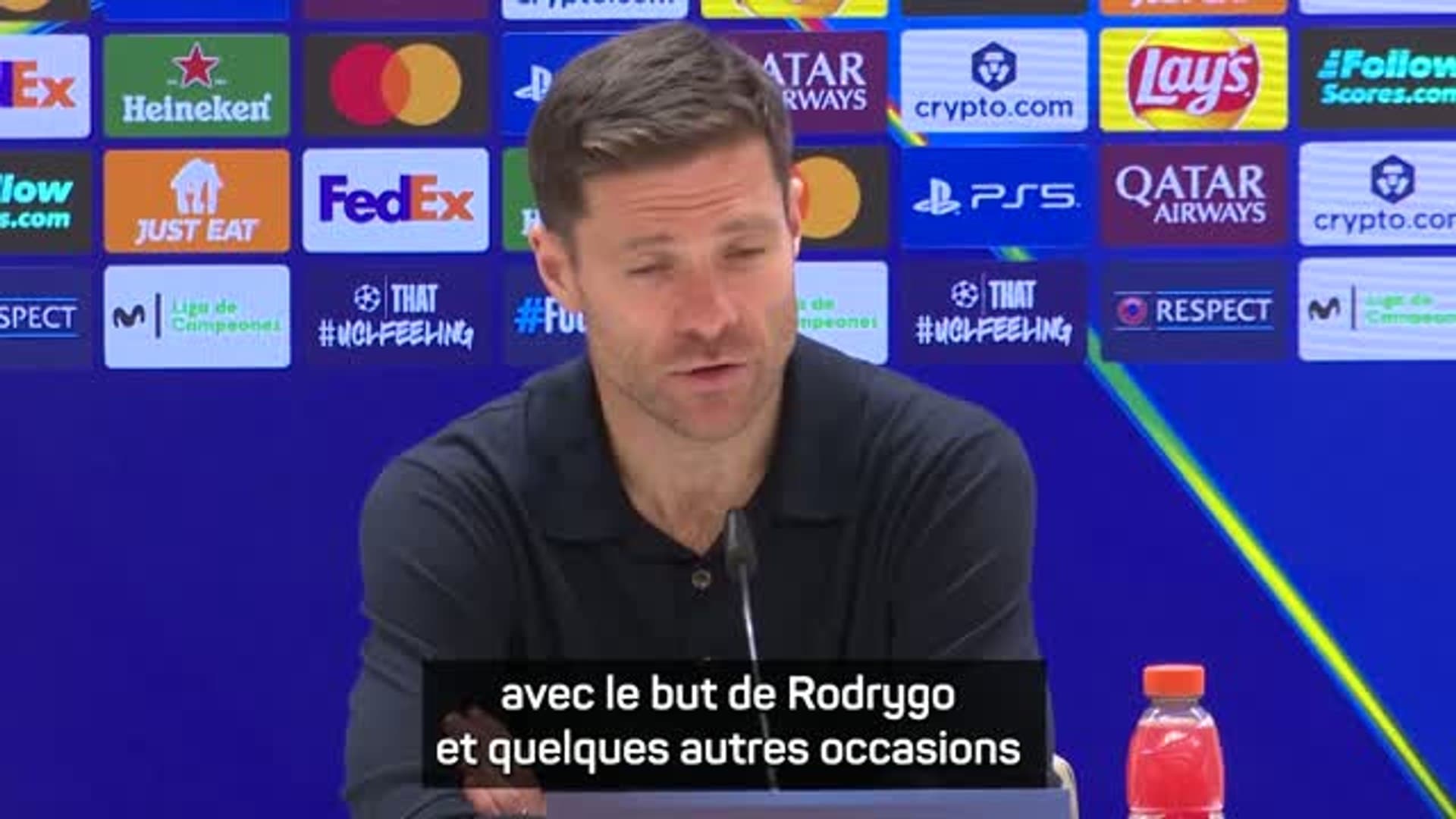 Champions League: Alonso Grateful to His Players