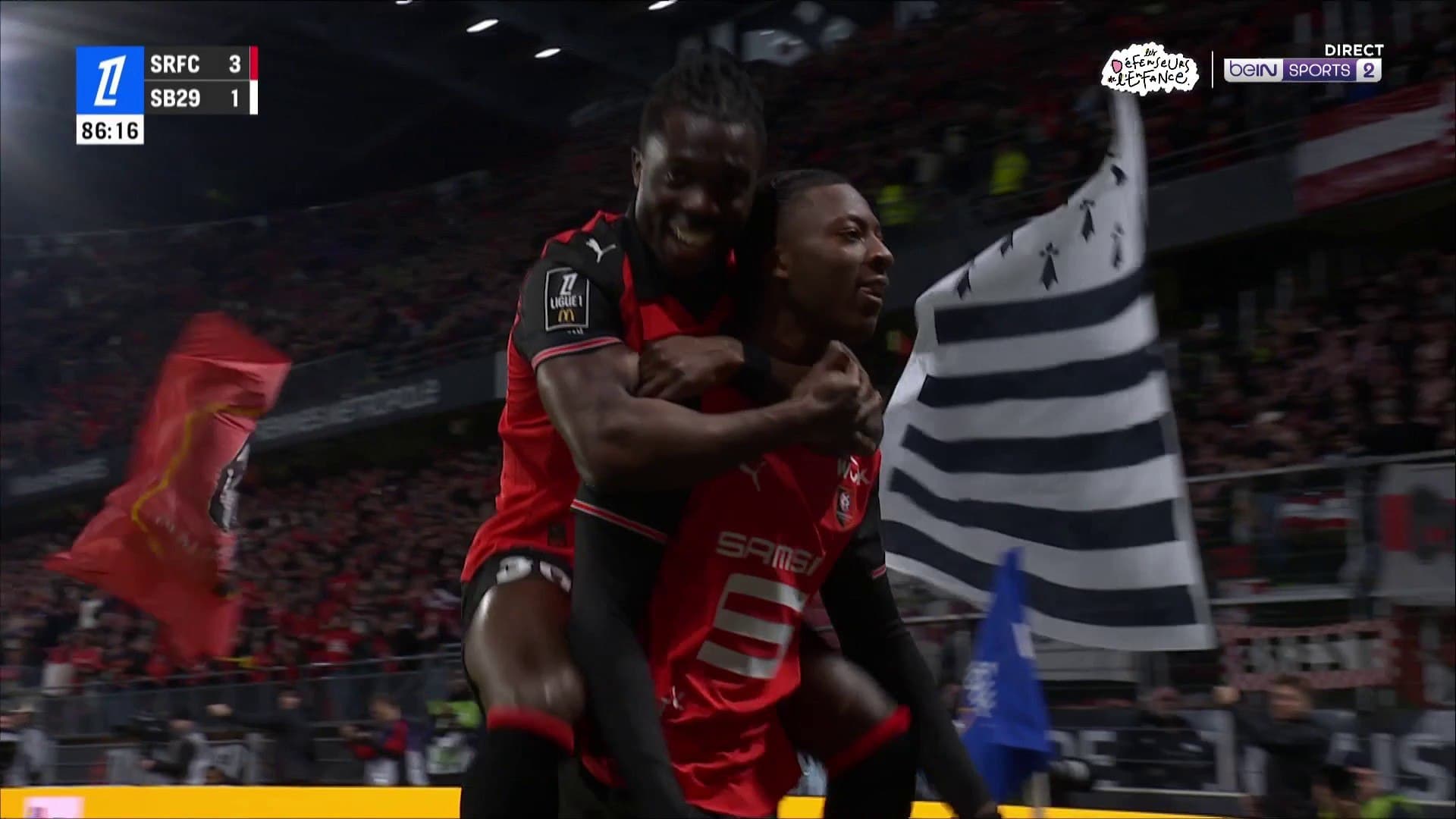 Meite seals Brest's fate and confirms Rennes' victory