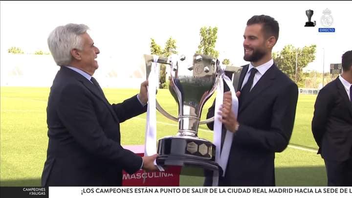 Video: The moment Real Madrid won the Spanish League