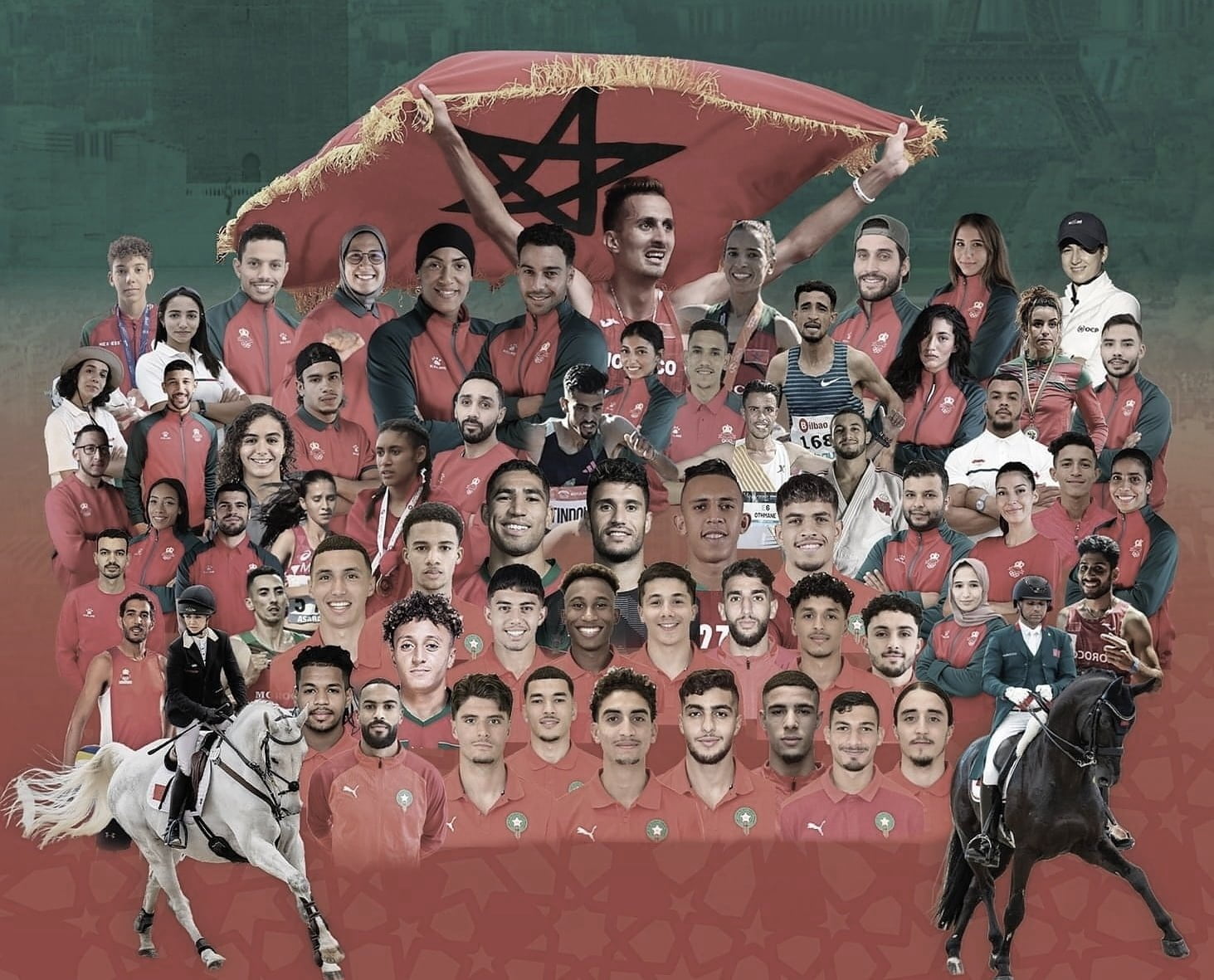 Sixty Athletes to Represent Morocco at Paris Olympics